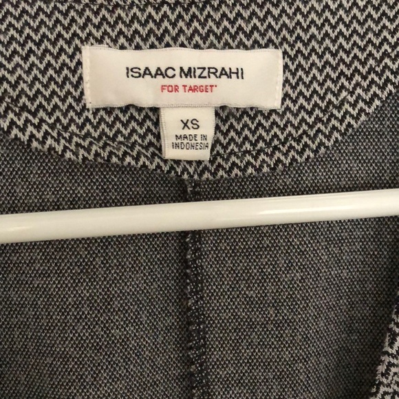 Isaac Mizrahi Timeless Chevron Wrap Dress - Picture 2 of 4